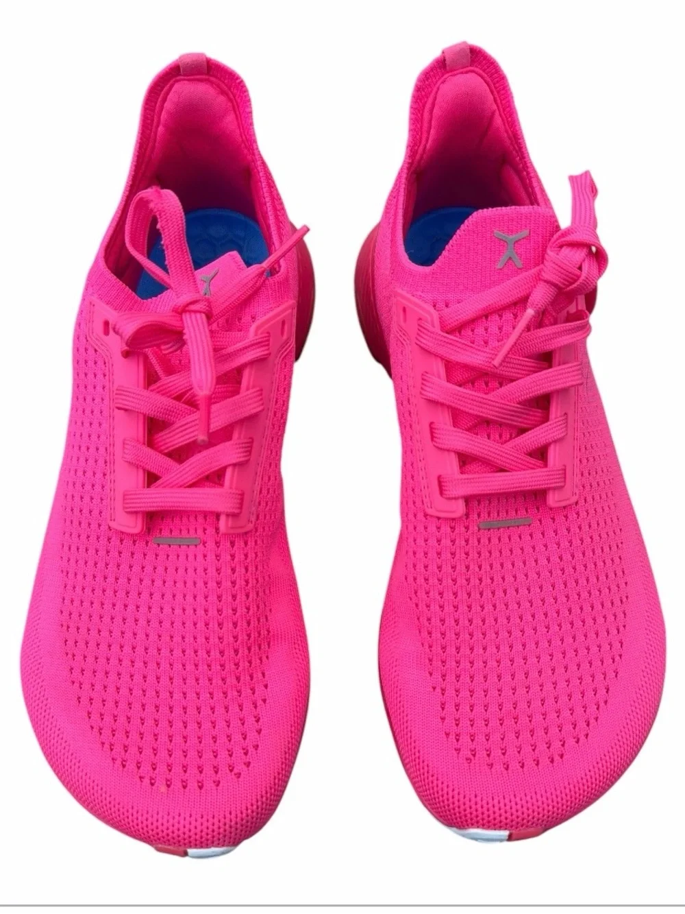 Flux Footwear Adapt Runner NEON Pink M7 Women 8.5 Athletic Knit Shoes Sneakers